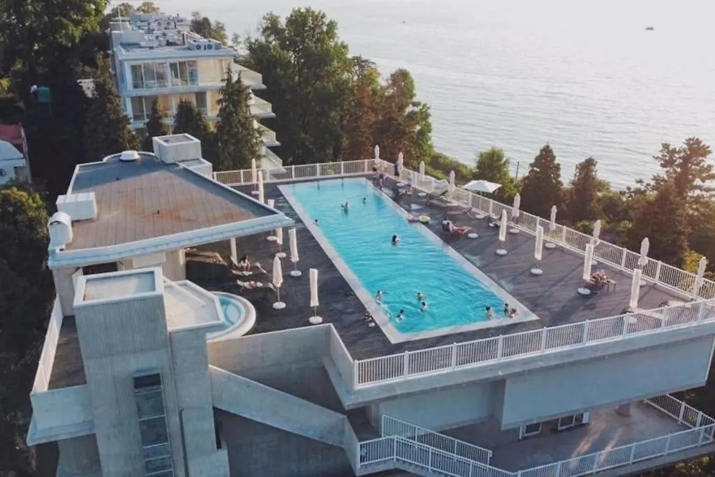 Elite Studio Sea Front View At Batumi Botanical Gardens